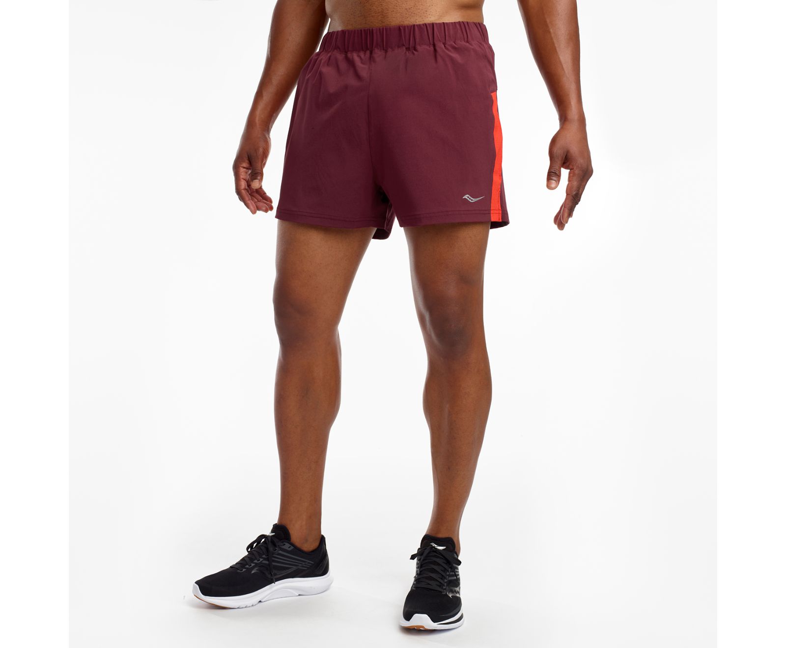 Bermudas Saucony Outpace 3" Hombre Vino | México 646CTVE